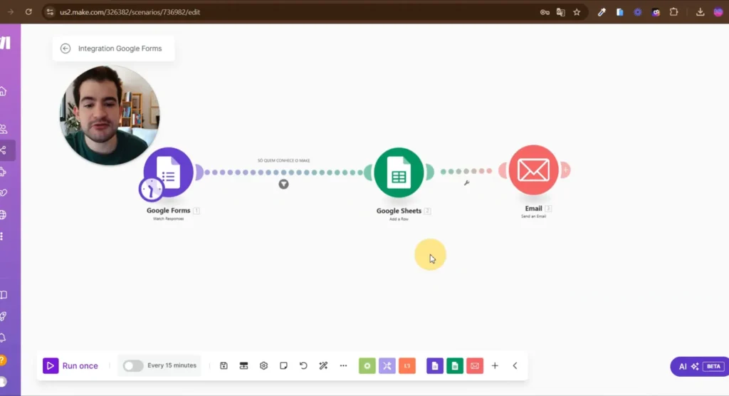 Configurando envio automático de e-mails