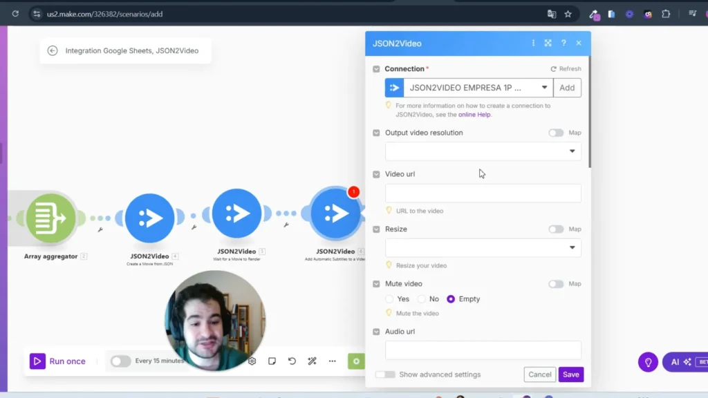 Adicionando legendas ao vídeo