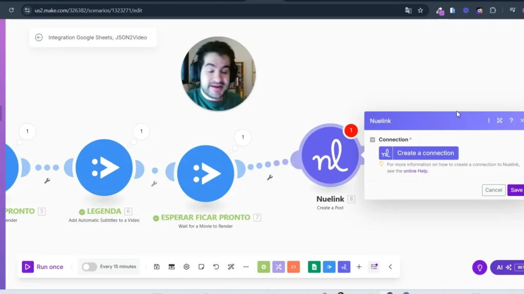 Interface do Nuelink