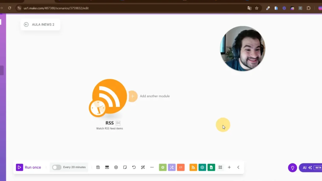 Exemplo de configuração da OpenAI para resumo de notícias