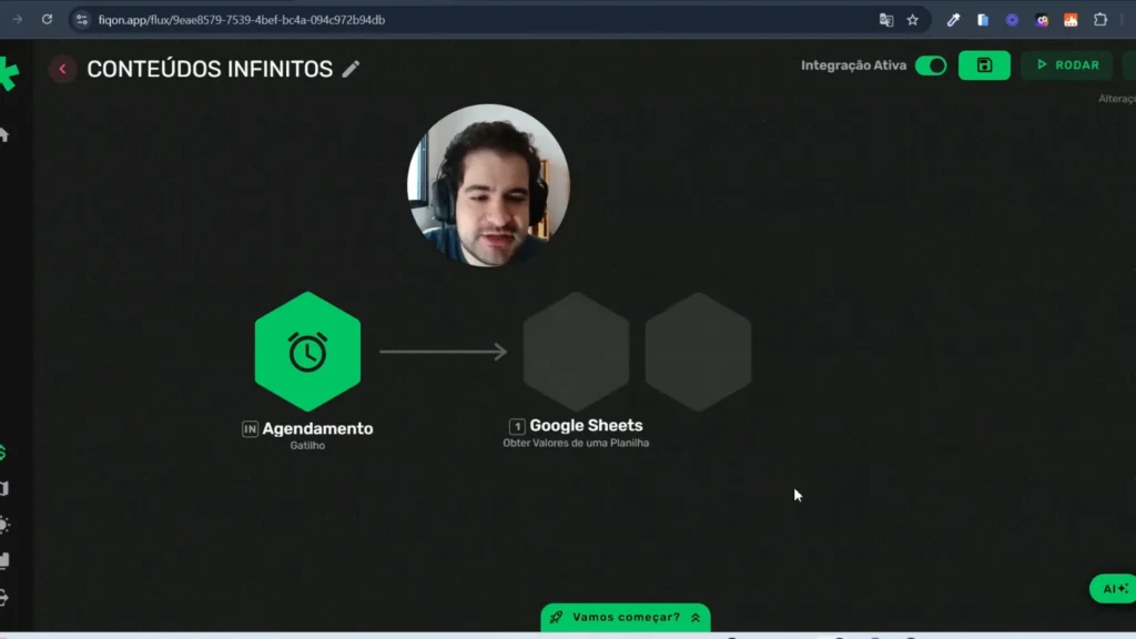 Integração com Google Sheets