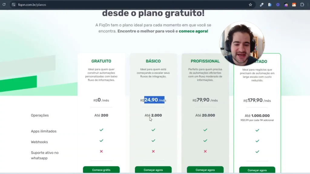Comparativo de preços